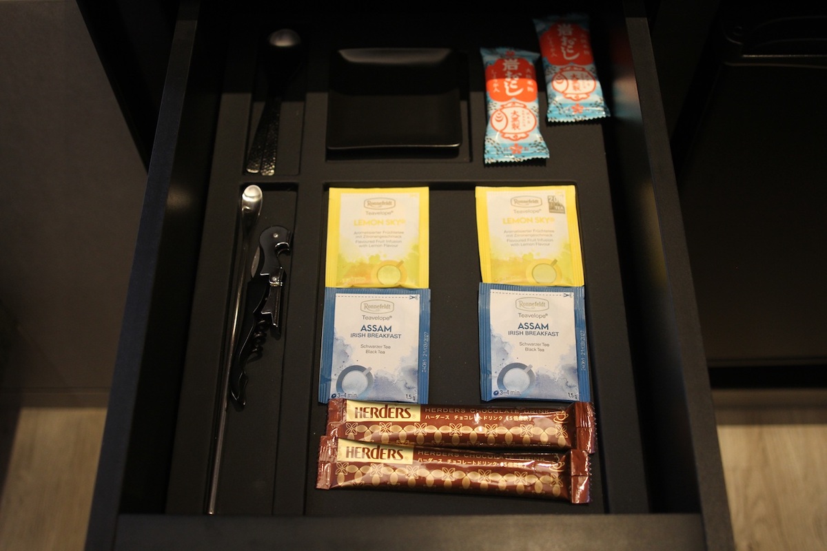 紅茶のティーバッグのほか、ココアも！