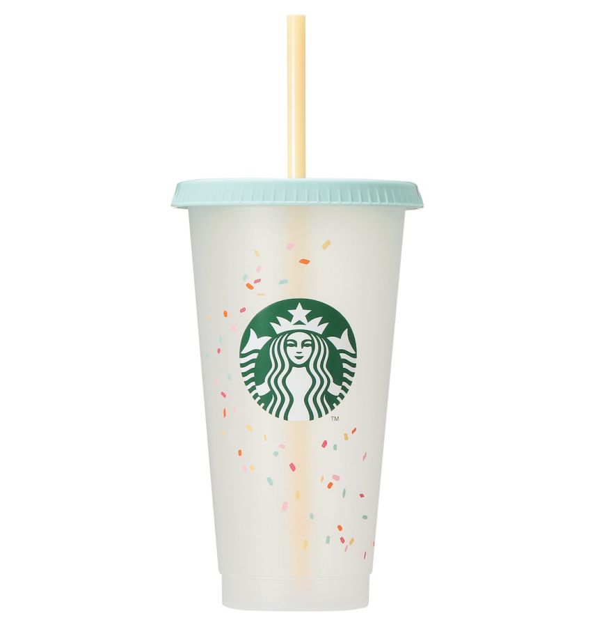 【店舗販売】「リユーザブルコールドカップカラフルフレーク」710ml 700円