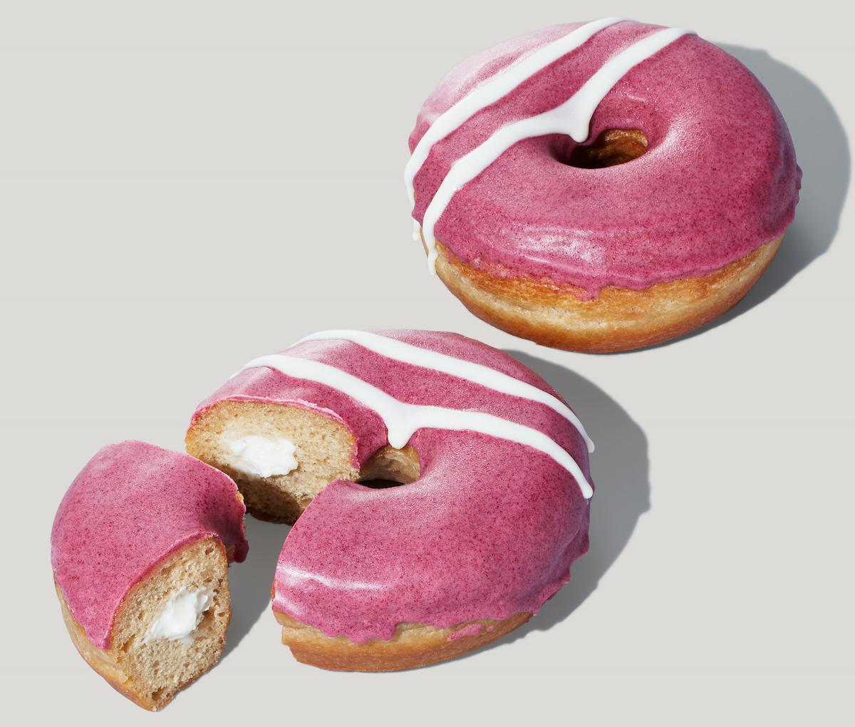 「ブルーベリークリームチーズドーナツ」310円