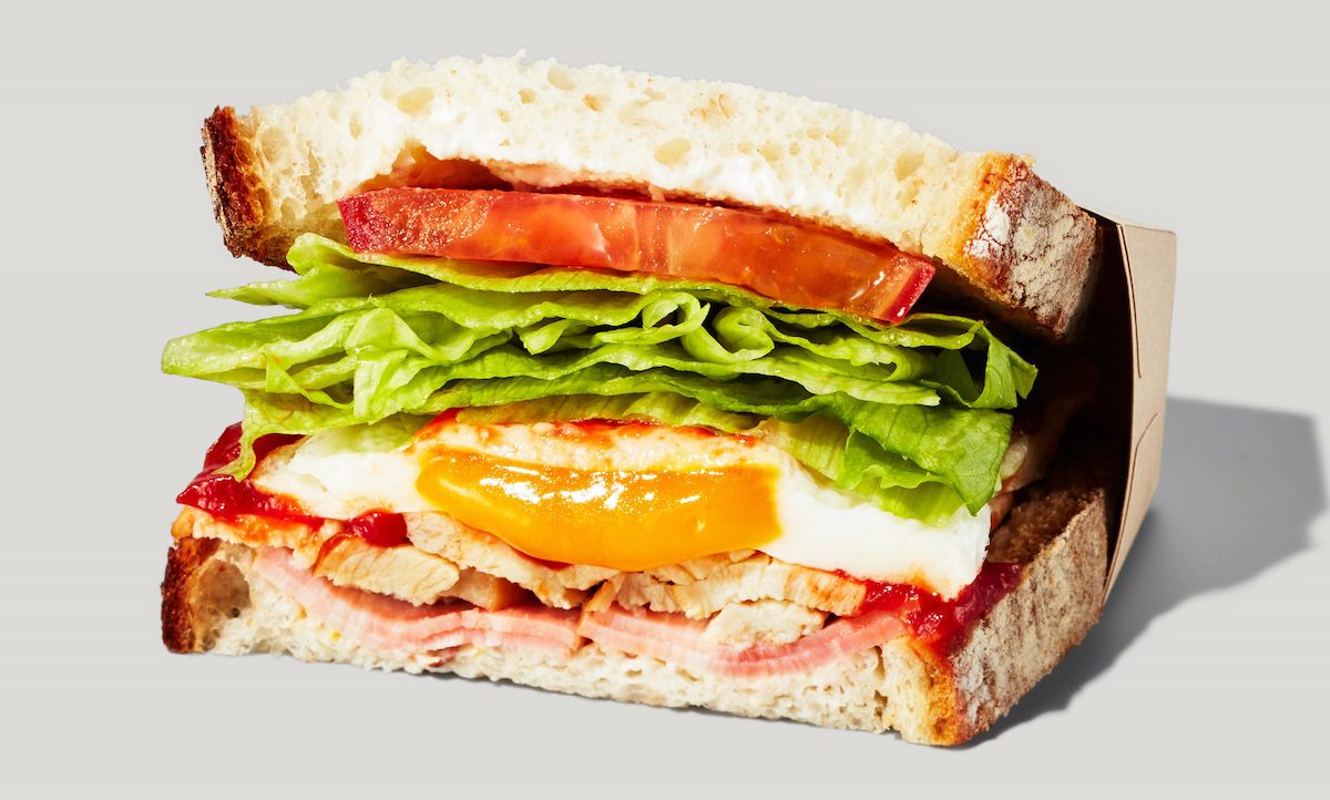 「クラブハウス 石窯カンパーニュサンド」620円