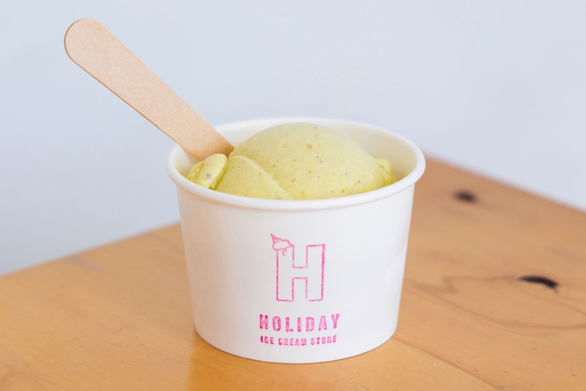 「ピスタチオ」アイスクリームの価格に+200円