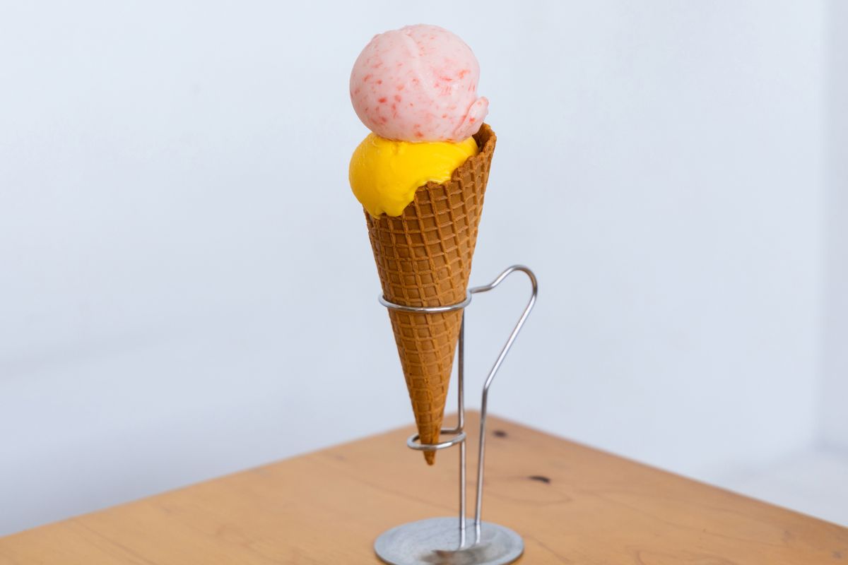 (上から)「ルビーグレープフルーツソルベ」「マンゴー」