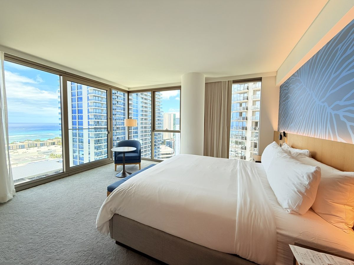 ホテルタイプのプレミアム・オーシャンビューの客室