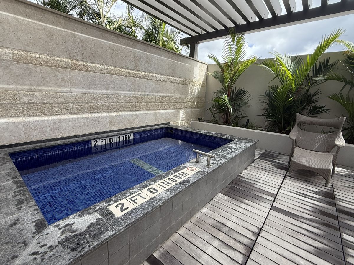 露天風呂もある