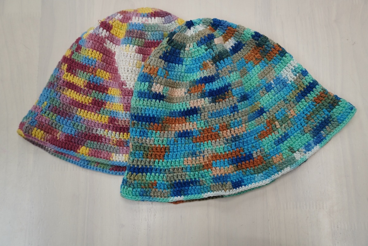 「アゲート」２玉　計2970円（定価3300円／帽子１個あたり）