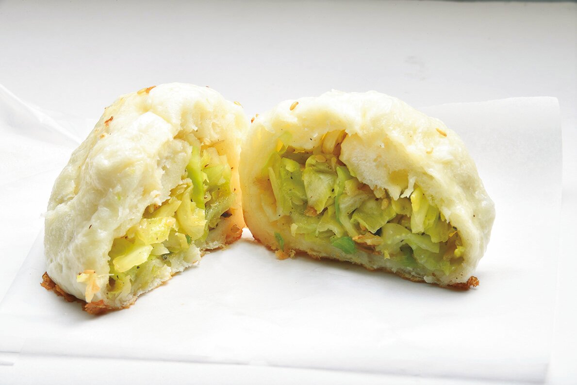 台湾の焼き包子 包包亭