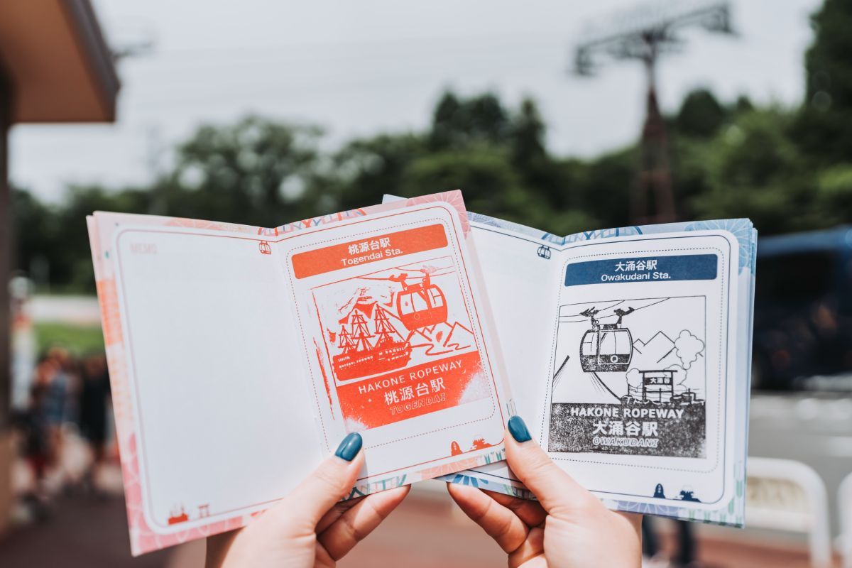 「箱根スタンプ帳（Hakone Stamp Book）」500円