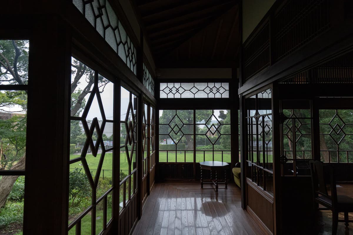 建物の東側半分は昭和36年（1961）に豊島区に移築された