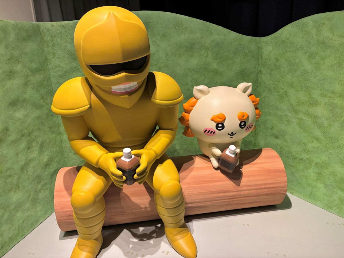 シーサーと鎧さん