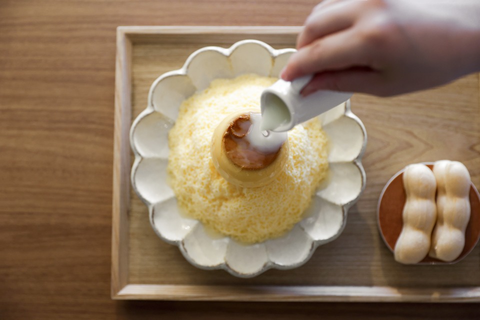 大阪・谷六】「あめとかき氷 chez TANIGUCHI」で氷自体が
