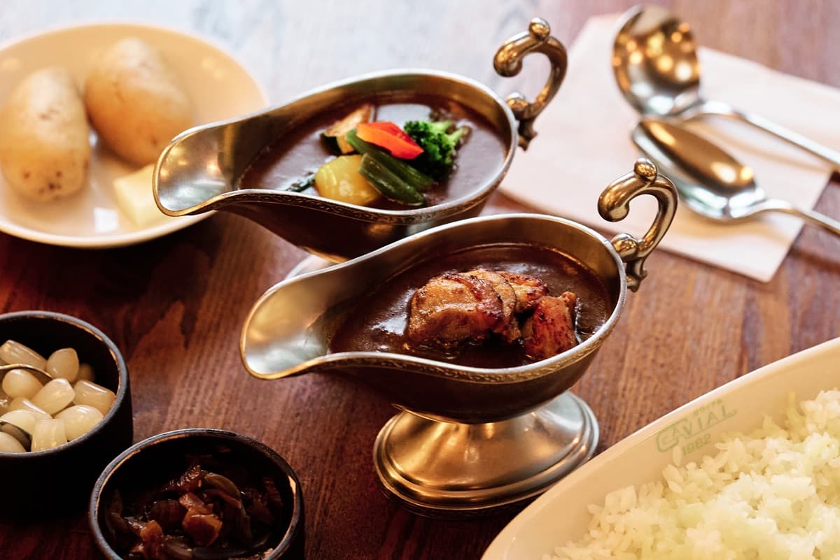 「コンビネーションカレー」1400円