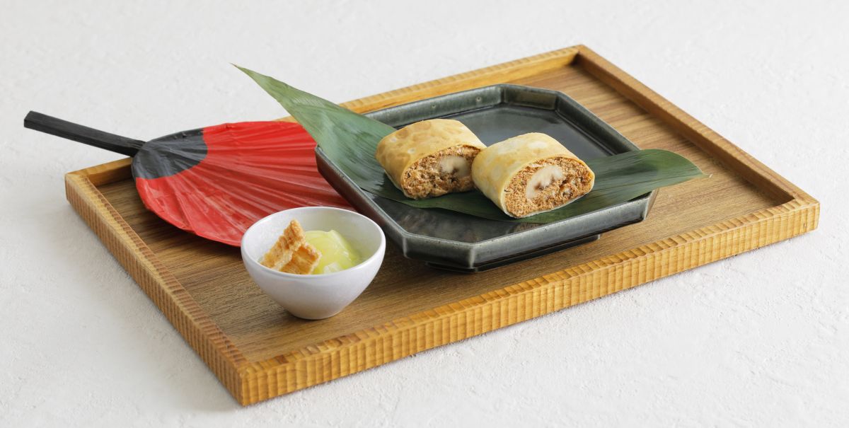 「うなぎパイの”う巻き＆うざく”仕立て ほうじ茶付き