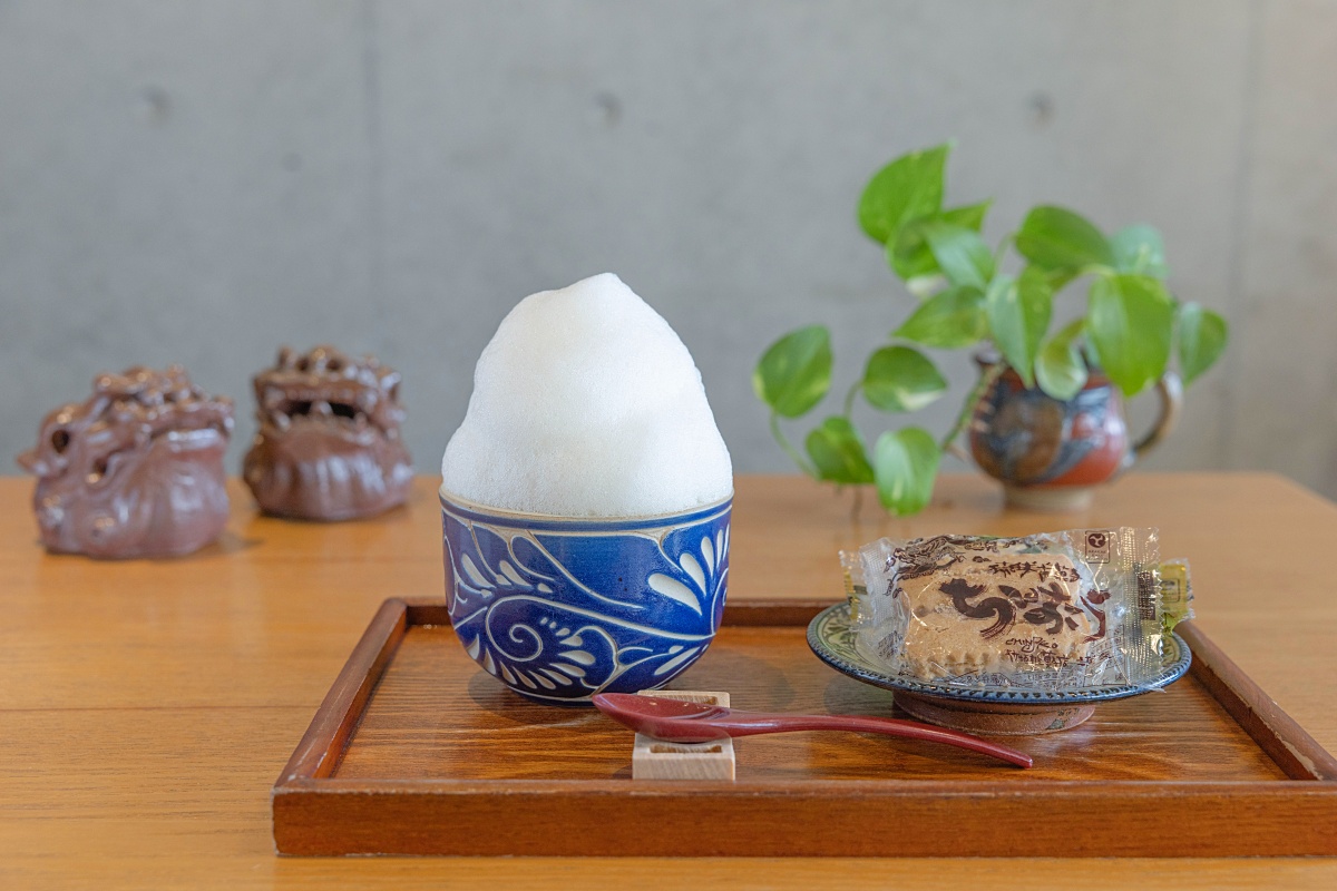 ぶくぶく茶 お茶菓子付き 1100円