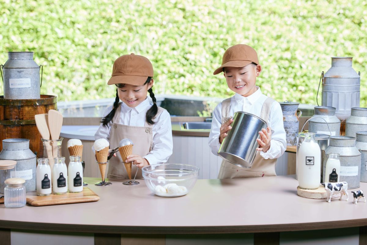 【リゾナーレトマム】酪農Academy_アイス作り