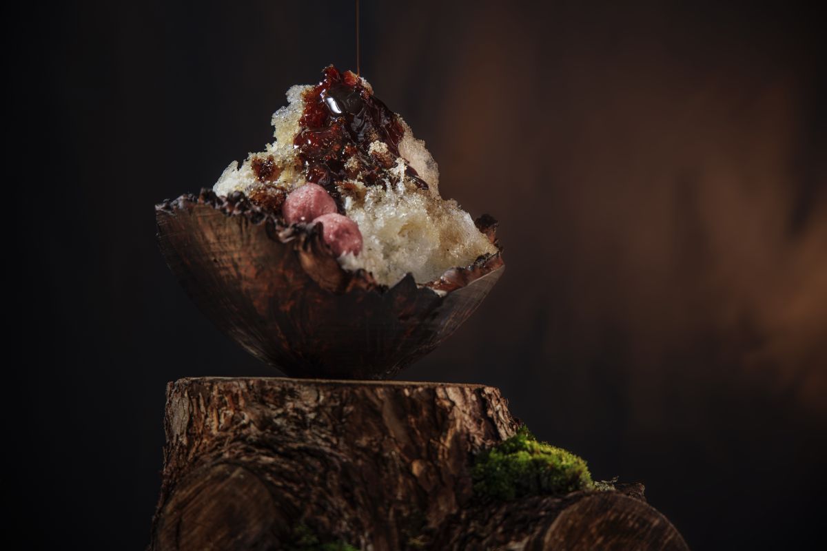 「軽井沢香木かき氷」