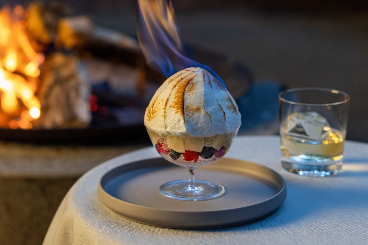 「グランピング焼き氷」