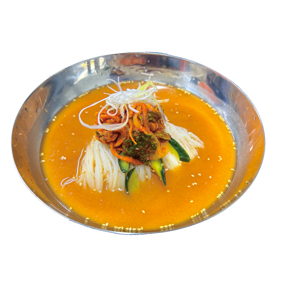 「明月館」の「米粉味噌冷麺(ヴィーガン)」