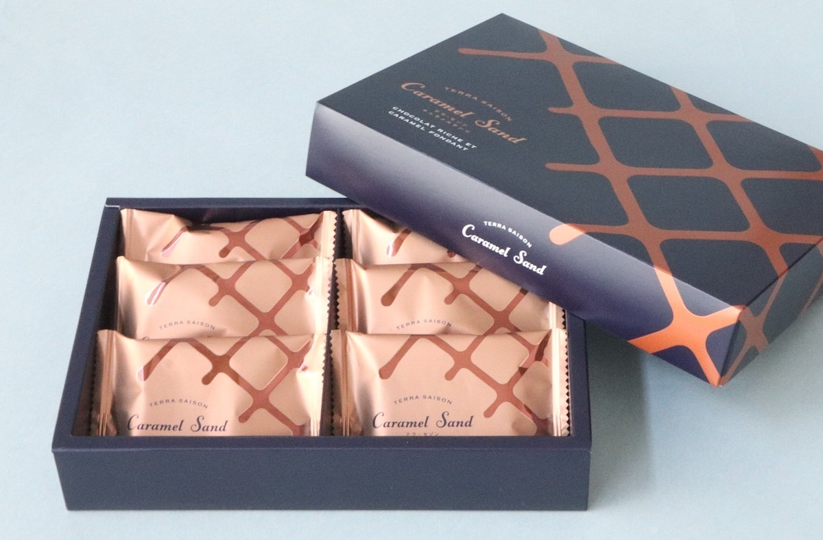 「テラ・セゾン キャラメルサンド」6枚入 1470円