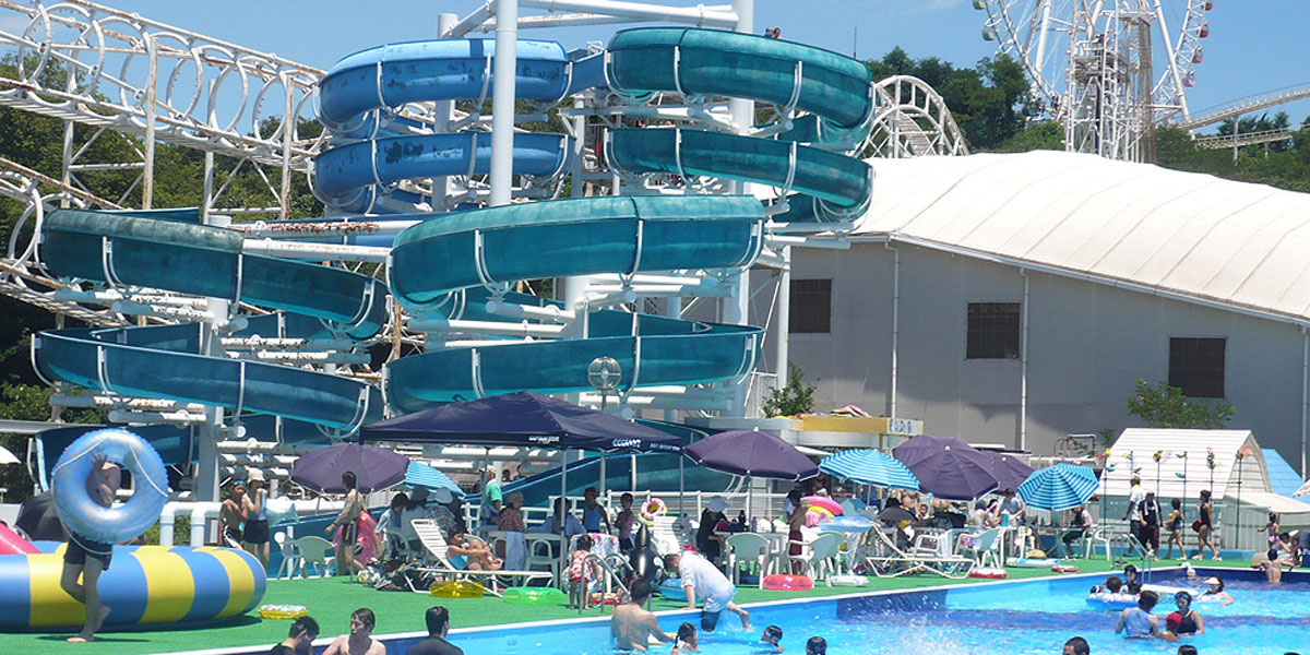 ブラジリアンパーク鷲羽山ハイランド スパイラルスライダープール