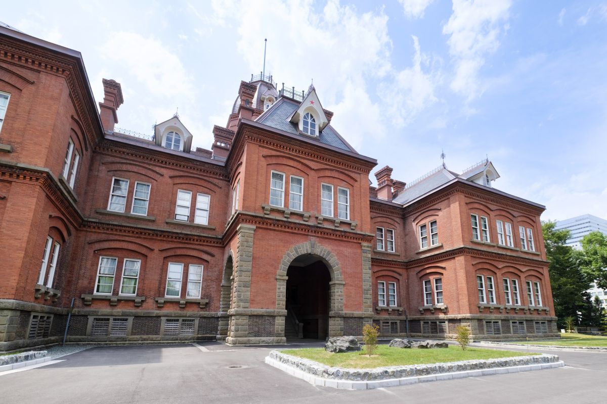 「赤れんが庁舎」外観に使われているレンガの数は約250万個にものぼる