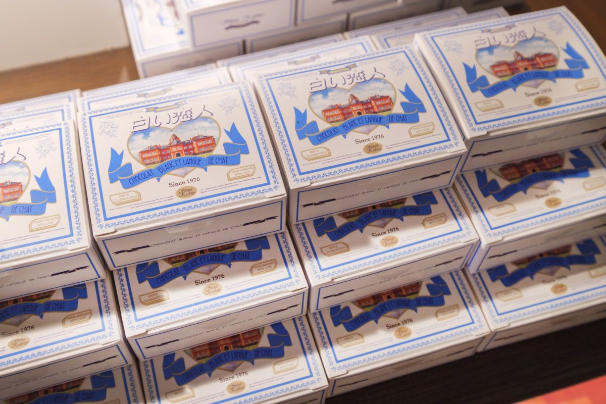 限定スイーツの赤レンガサンド