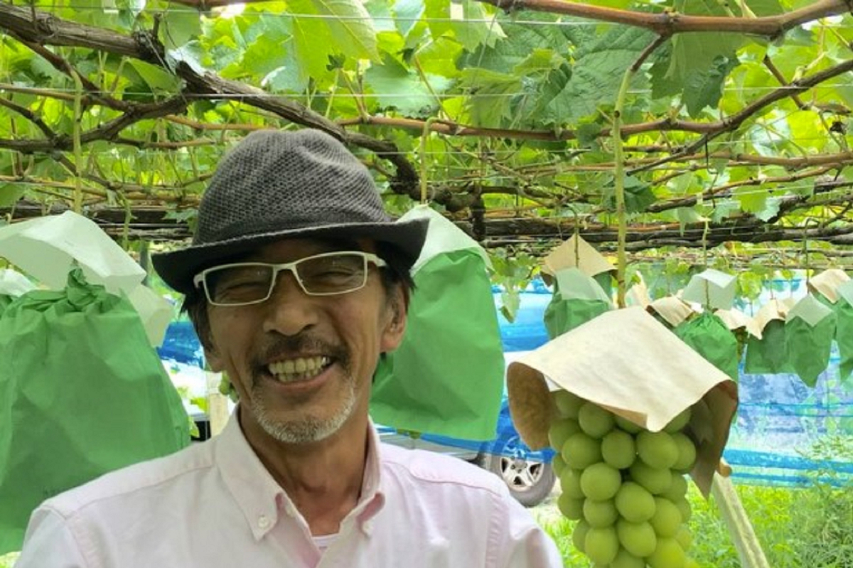 「葡萄専心」の樋口さん