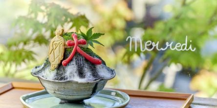 大文字がのったかき氷⁈ 京都・哲学の道で味わう、ひんやり京都絵巻なかき氷を紹介