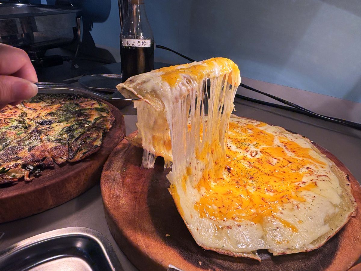 「チーズチヂミ」