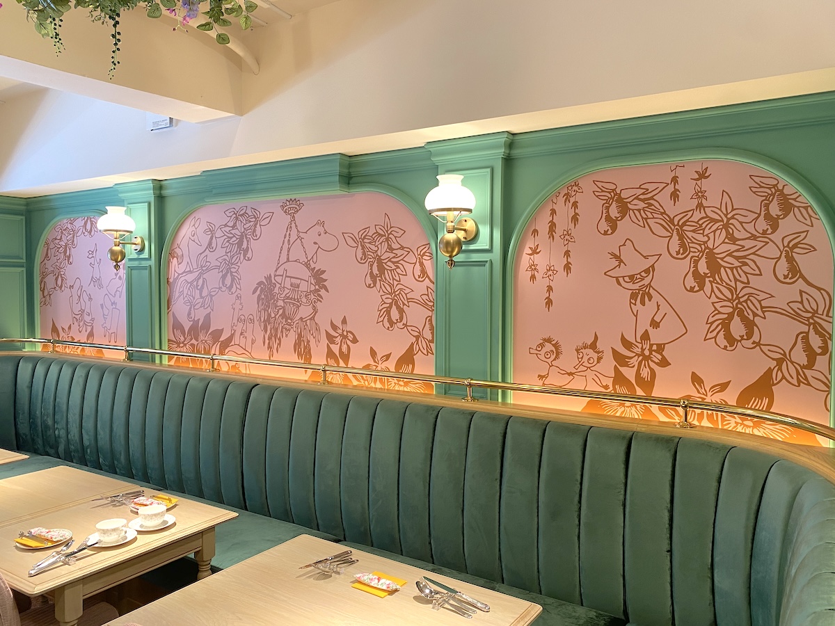 「ムーミンカフェ フローラルバレー」内観3