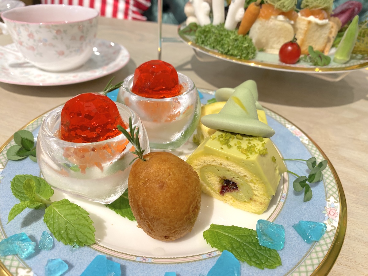 「ムーミンカフェ フローラルバレー」ムーミン谷のアフタヌーンティー4