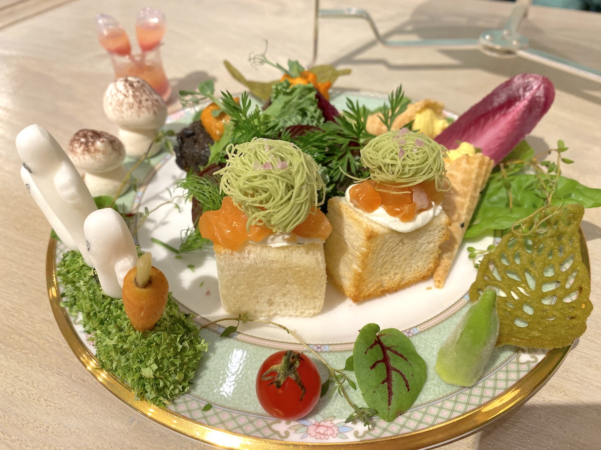 「ムーミンカフェ フローラルバレー」ムーミン谷のアフタヌーンティー8