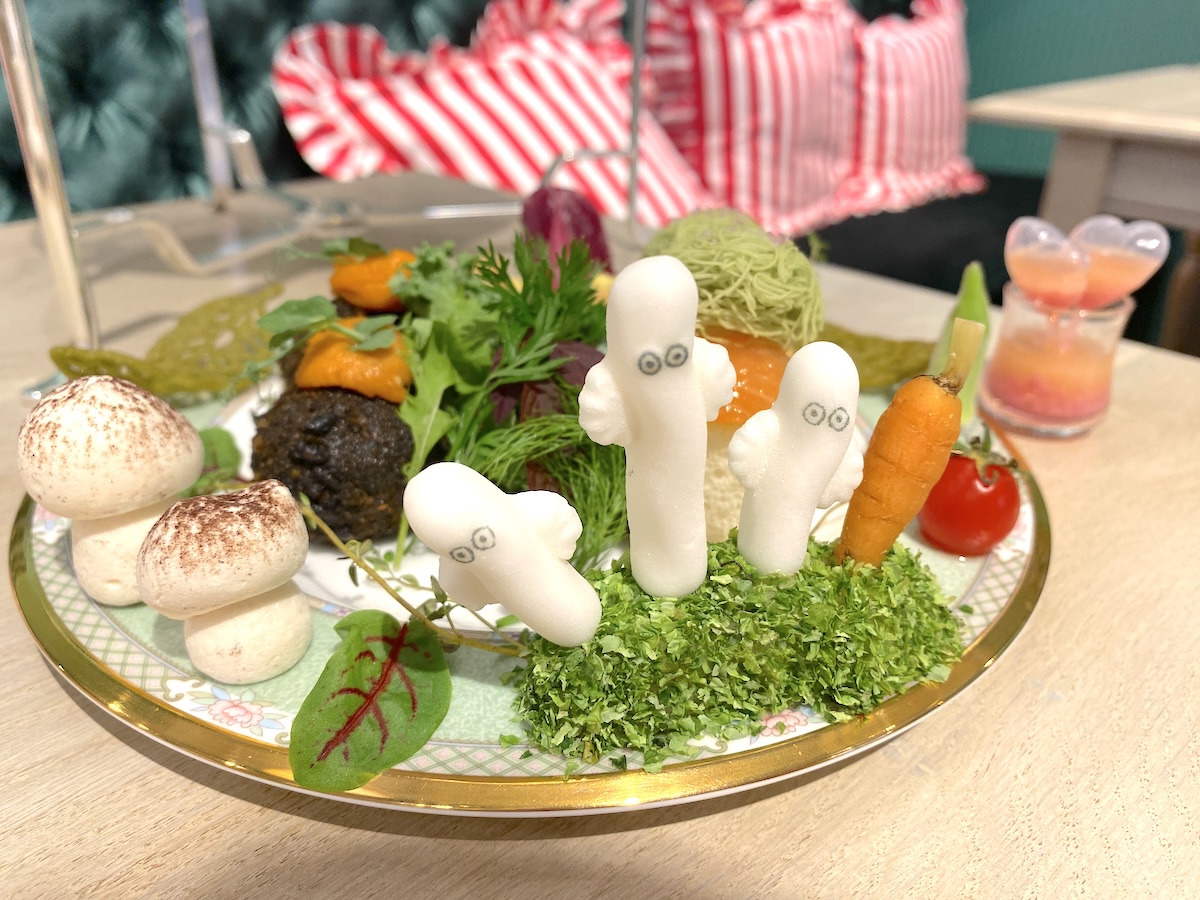 「ムーミンカフェ フローラルバレー」ムーミン谷のアフタヌーンティー9