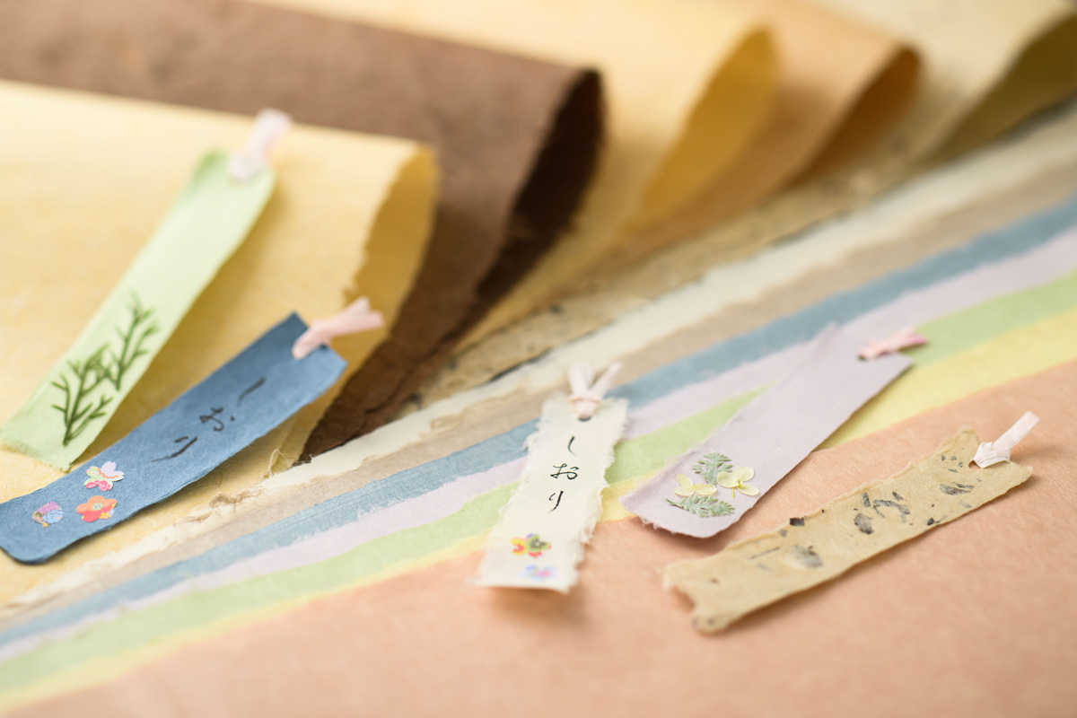 オリジナルしおり