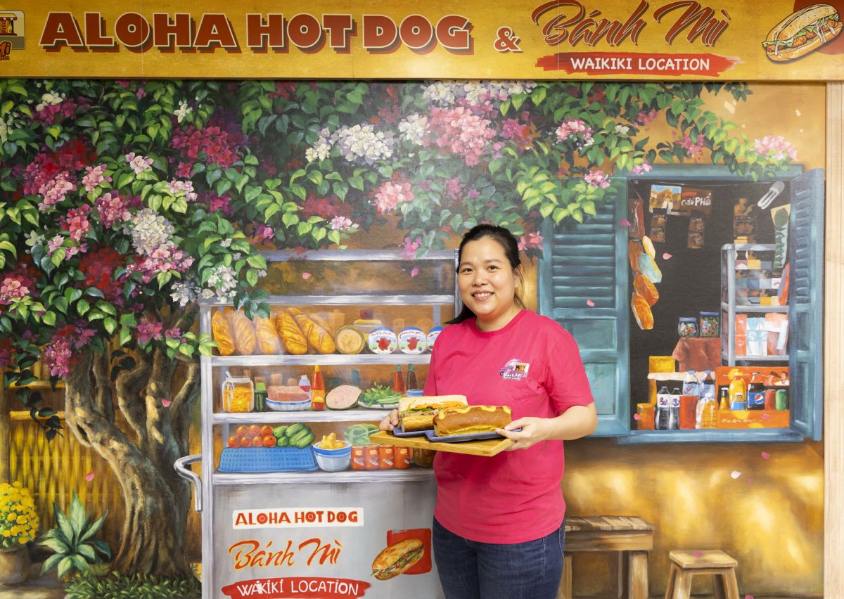 オーナー姉妹のうちのおひとり、キャムさん