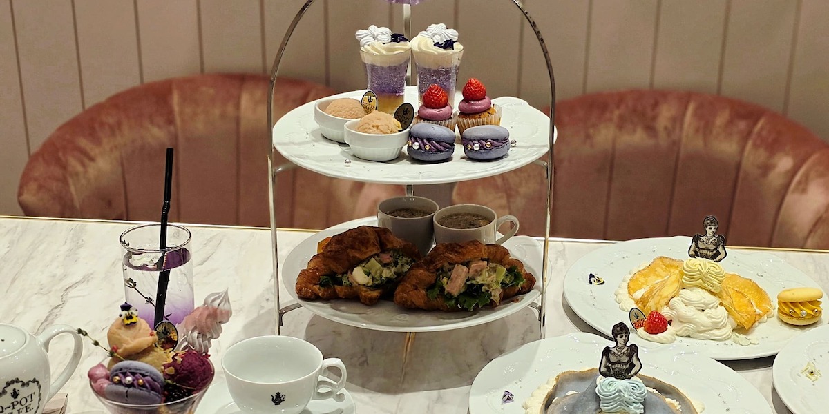 「Q-pot CAFE. 日比谷シャンテ店」アフタヌーンティー