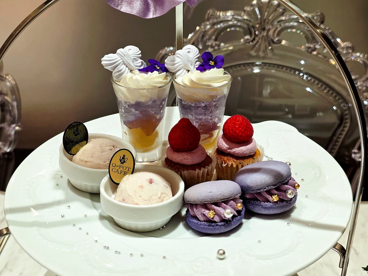 「シアターアフタヌーンティーセット」 上段