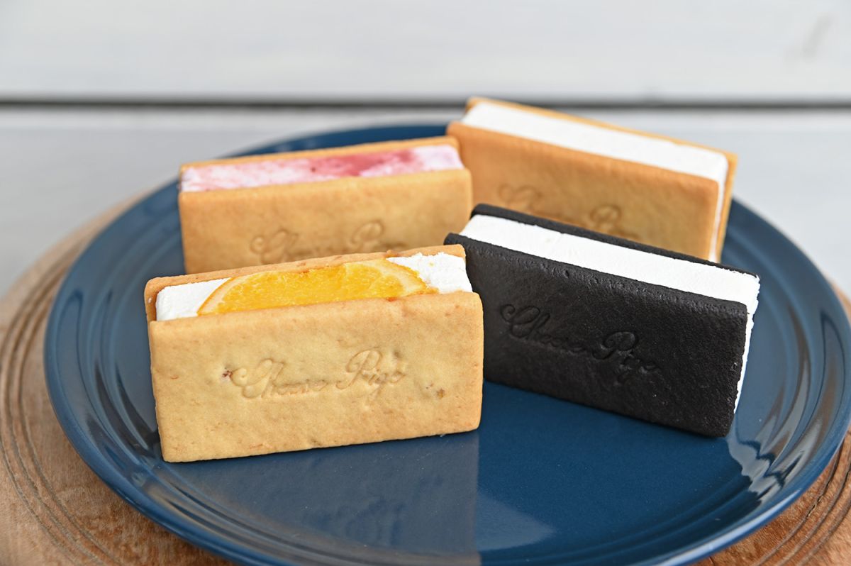 Cheese Pige焼津本店のクッキーチーズサンド