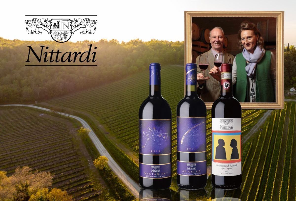 左から「ネクター デイ 2020」、「アド アストラ 2021」、「カサヌオーヴァ ディ ニッタルディ キャンティ クラシコ 2021」