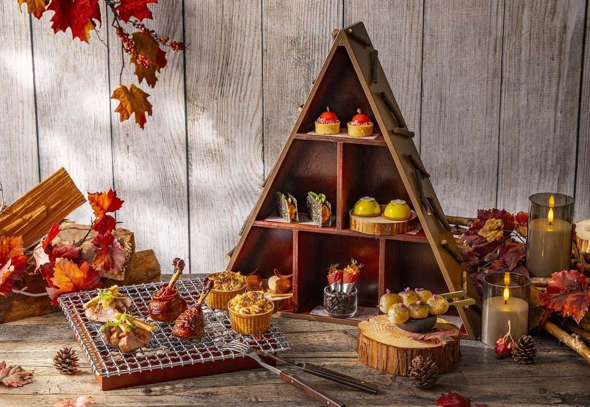 ヒルトン東京「キャンプファイヤーお肉アフタヌーン」