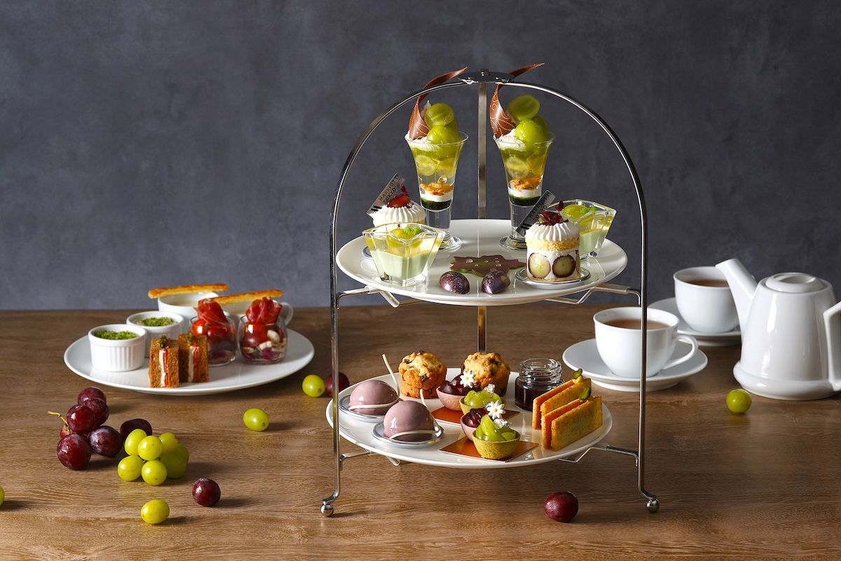東京マリオットホテル「Afternoon Tea -Autumn Grape Elegance-」