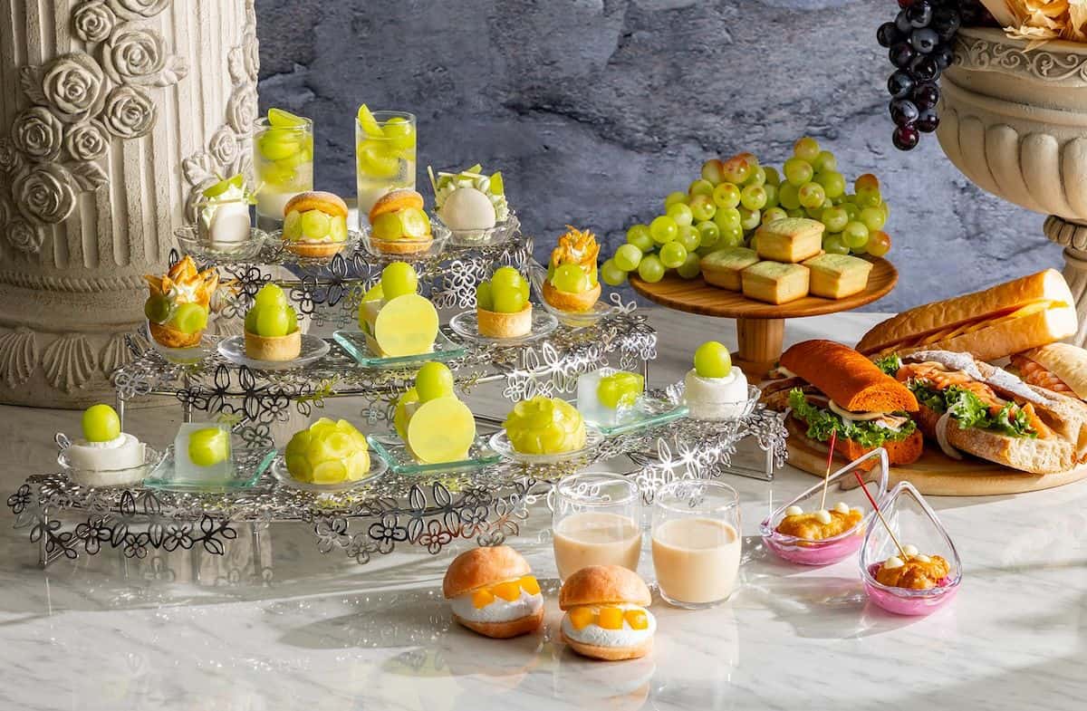 ヒルトン東京お台場「シャインマスカットアフタヌーンティー」