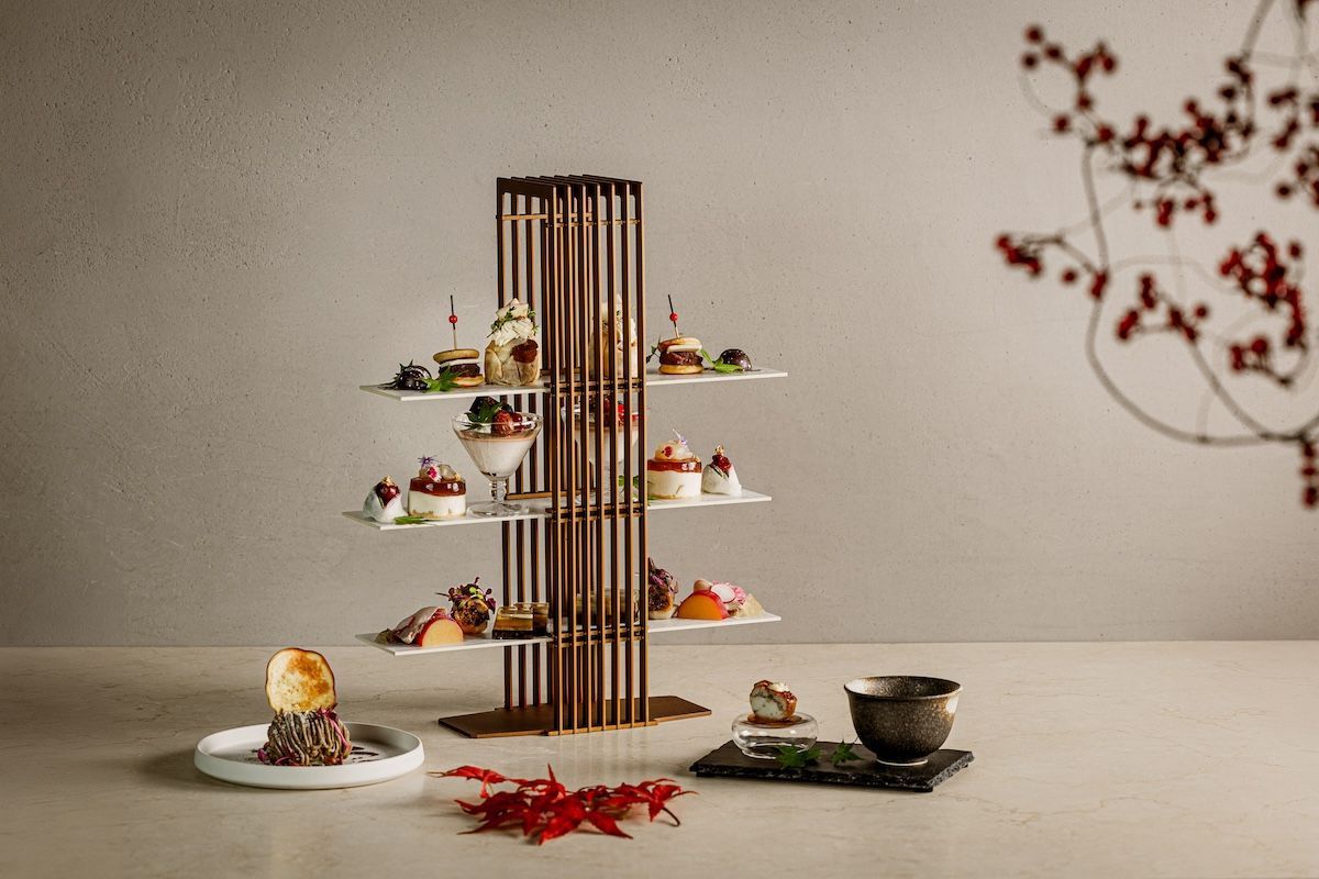 東京ベイ潮見プリンスホテル 「実りの秋の和アフタヌーンティー ~日本茶と愉しむ秋の彩り~」