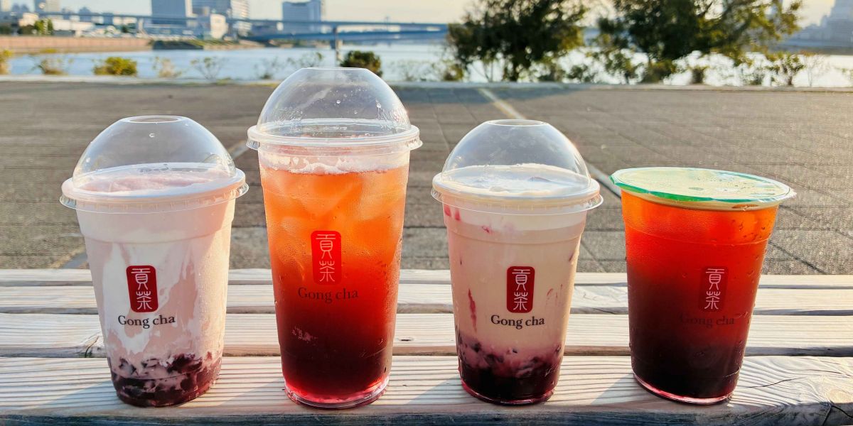 【ゴンチャ新作・実食レポ】秋のフルーツを贅沢に味わえる「あふれる巨峰」＆「アップルピーチティー」