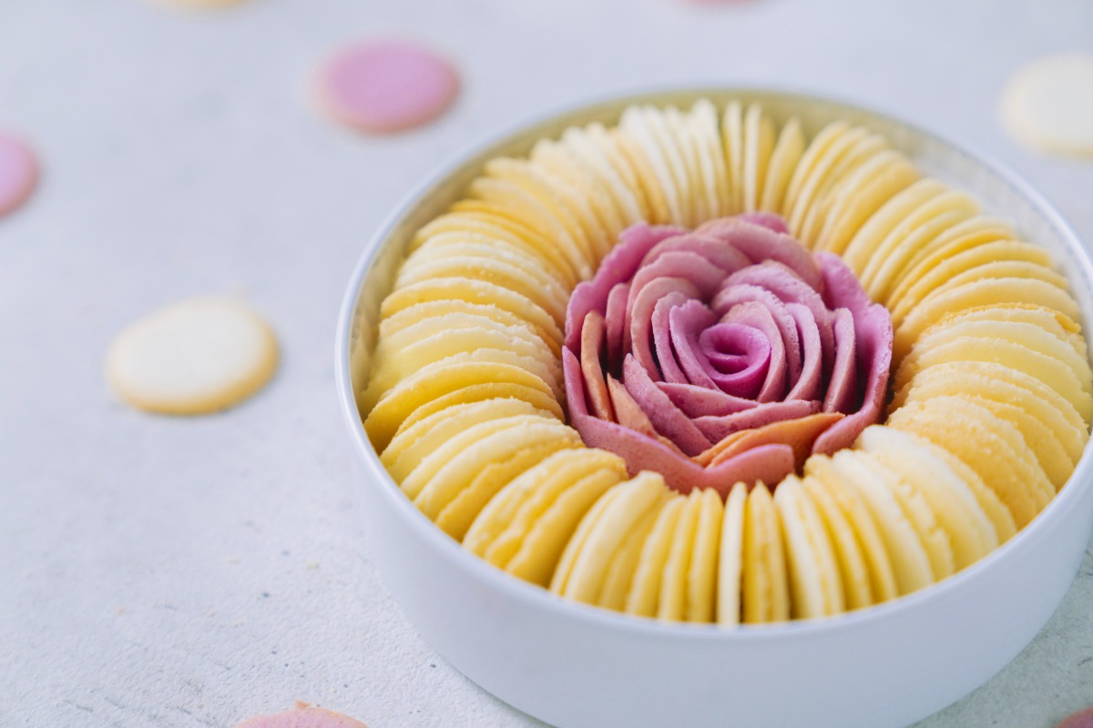 「ラングドシャ リングバニラ」1350円