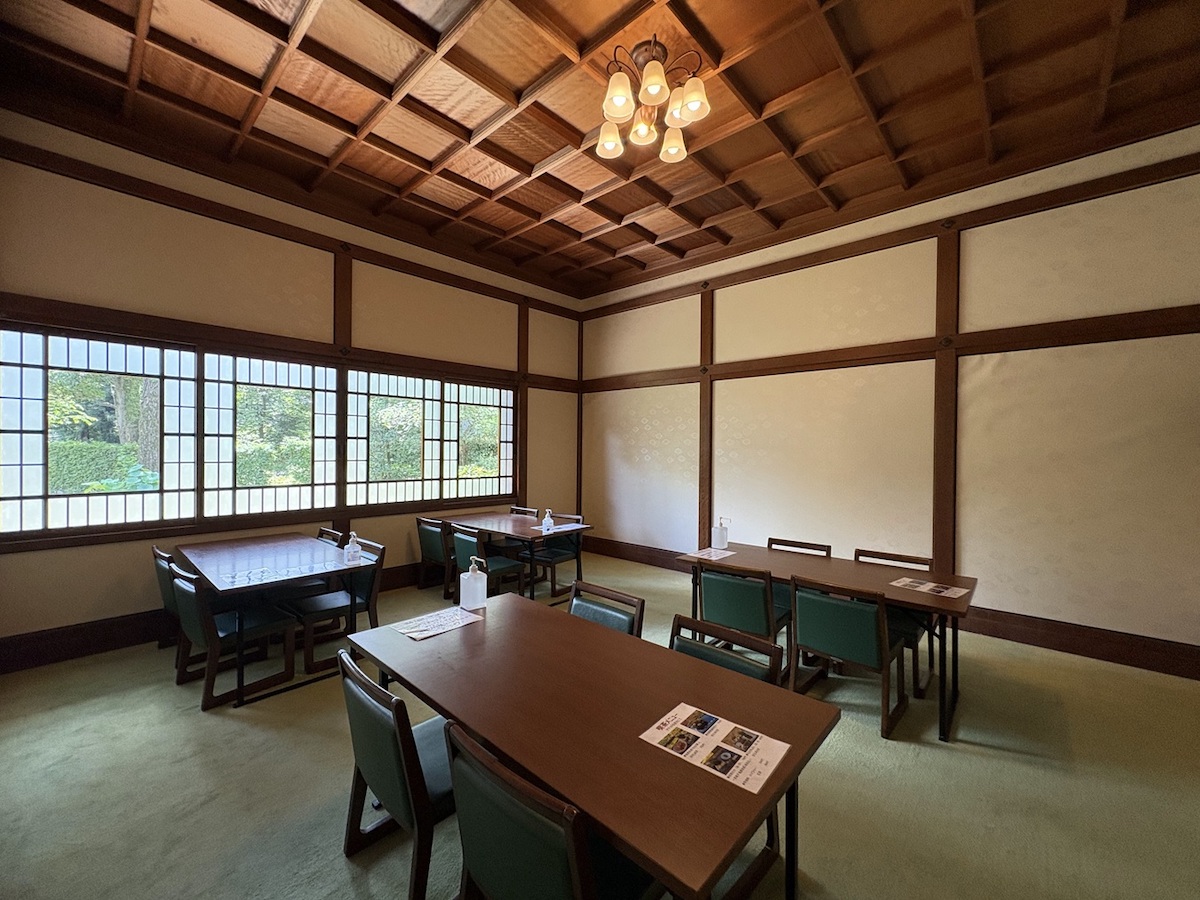 「旧三井家下鴨別邸」広間