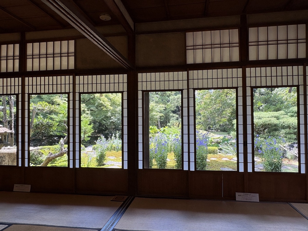 「旧三井家下鴨別邸」主屋1階座敷 2