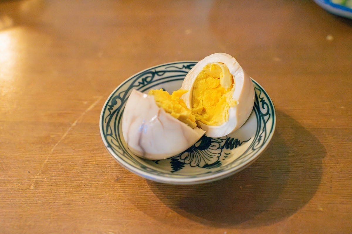 「時光舎」煮卵