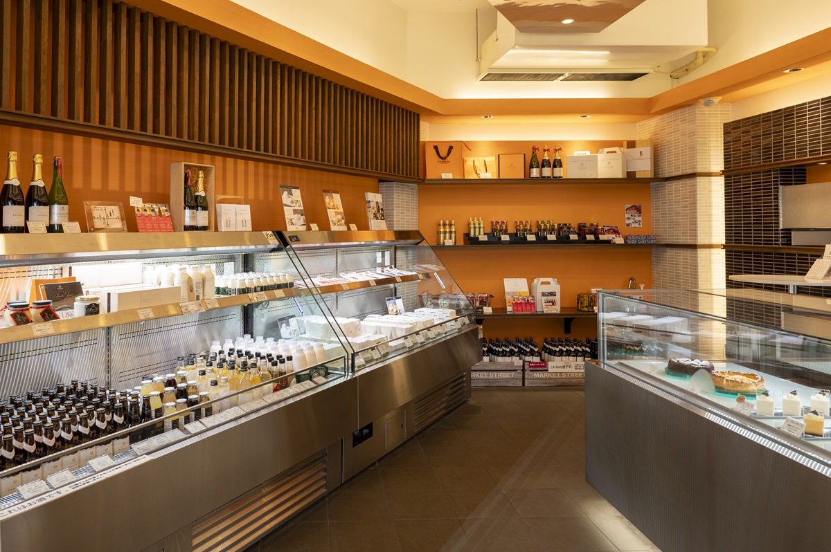 洗練されたカワバプレミアの店内