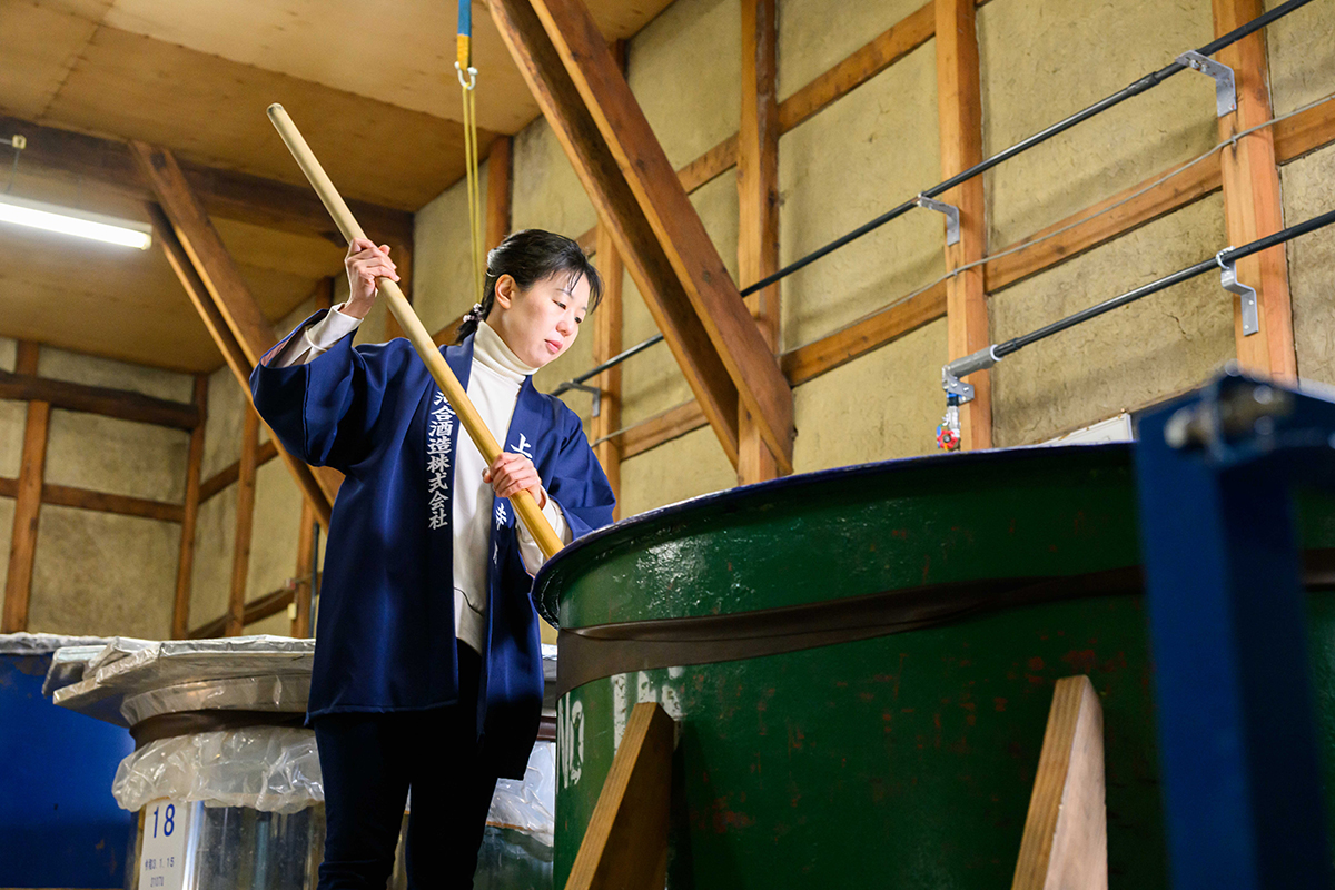 蔵元杜氏・西川暁子さん