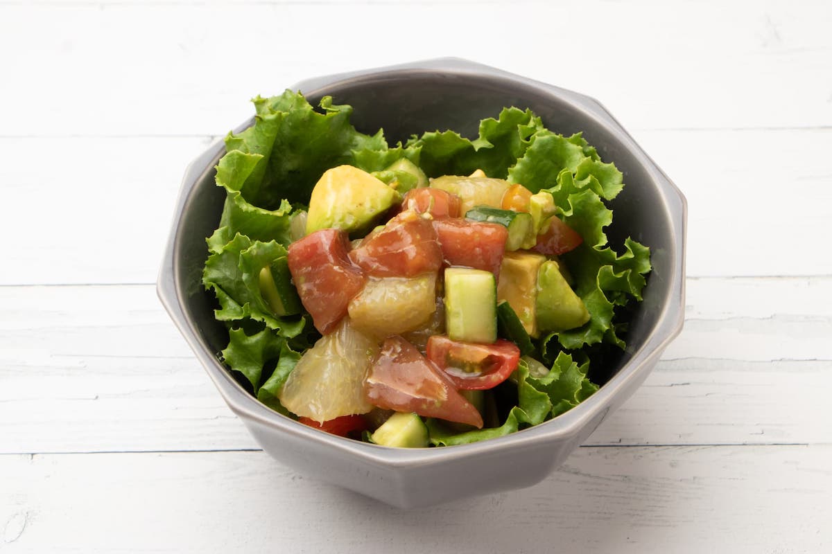 【三浦】「三崎マグロのセビーチェ 湘南ゴールドドレッシング」